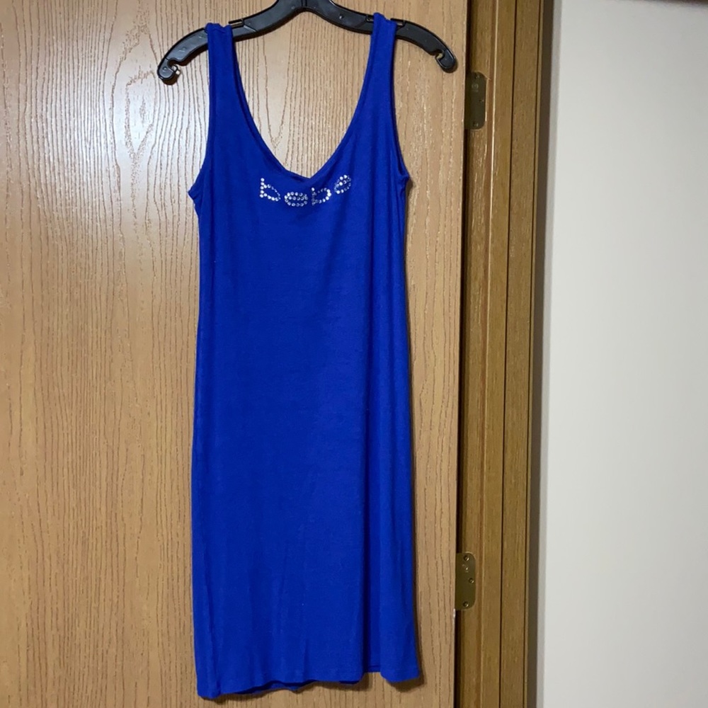 BEBE Blue Dress